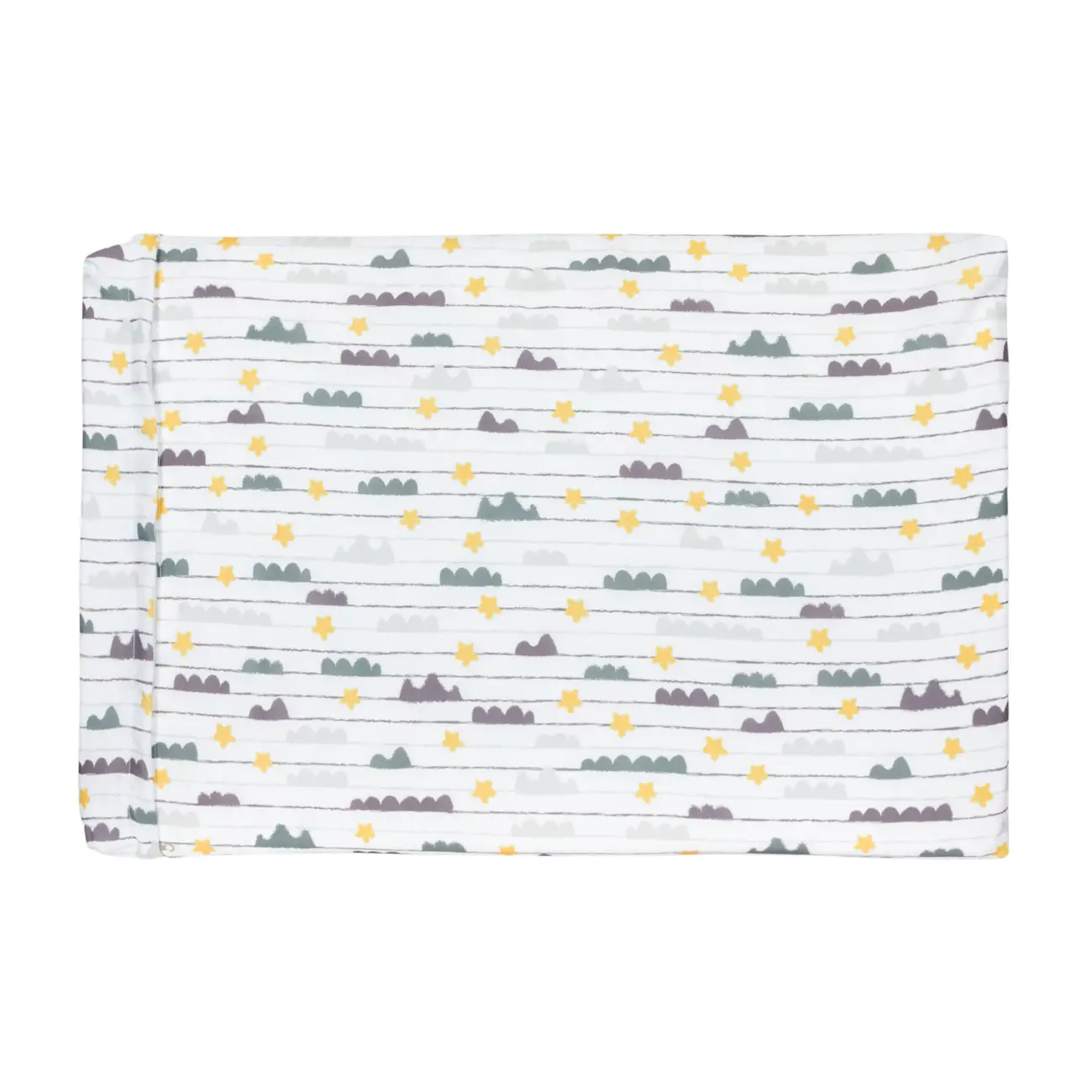 CAPA PARA TROCADOR 47 CM X 69 CM CIEL - BRANCO/MULTICOR - Foto 4