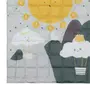TAPETE MÊSVERÁRIO ATIVIDADE 1,10 M X 1,10 M CIEL - CINZA/MULTICOR - Foto 2