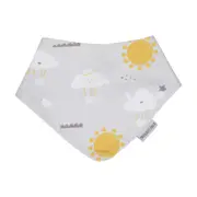 BABADOR 37 CM X 20 CM KIT COM 2 CIEL - CINZA/BRANCO - Foto 1