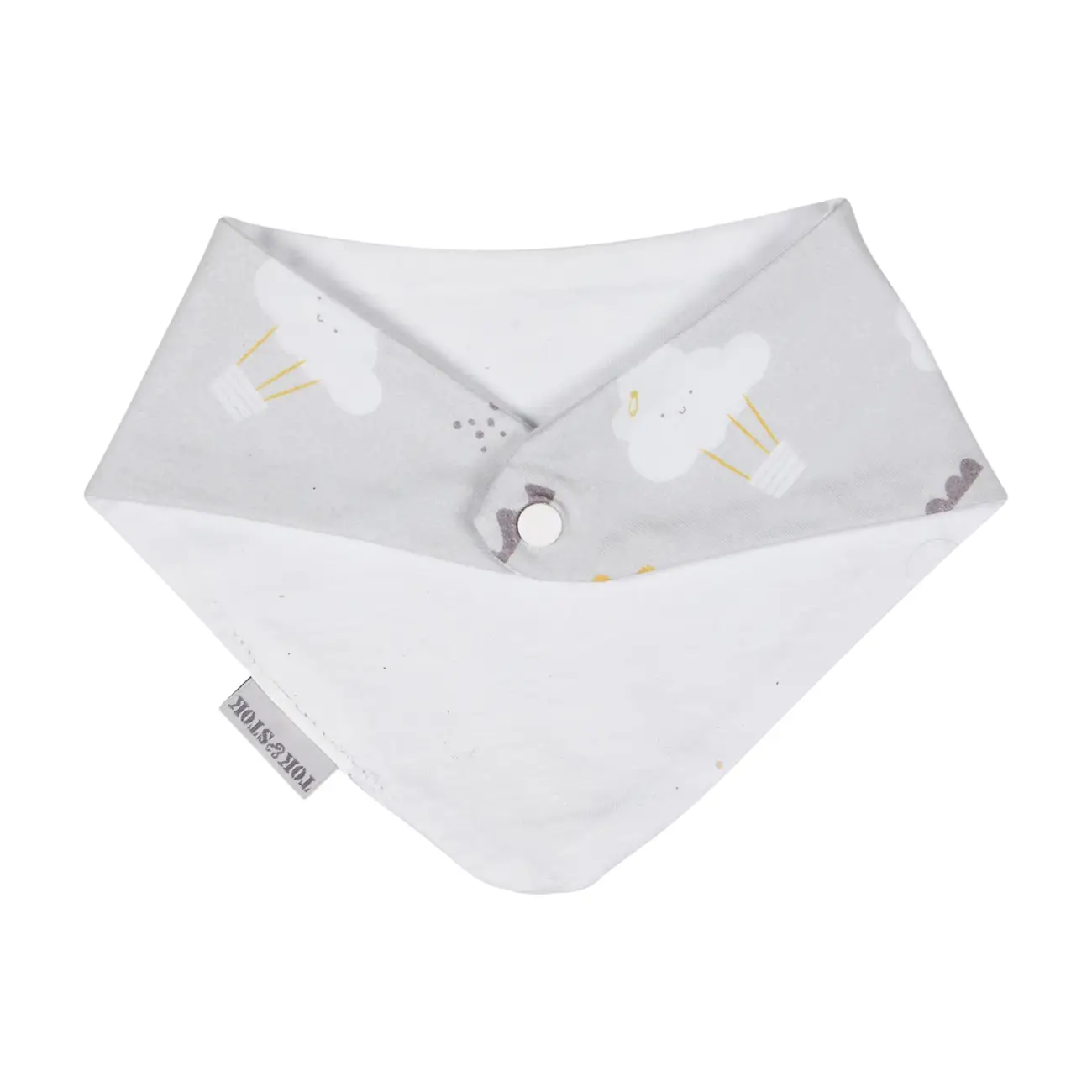 BABADOR 37 CM X 20 CM KIT COM 2 CIEL - CINZA/BRANCO - Foto 5