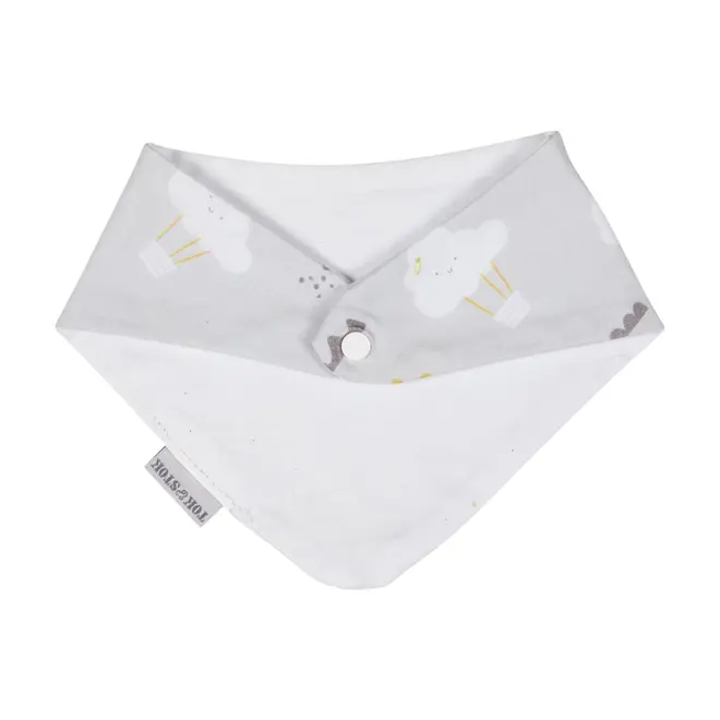BABADOR 37 CM X 20 CM KIT COM 2 CIEL - CINZA/BRANCO - Foto 5