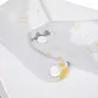 BABADOR 37 CM X 20 CM KIT COM 2 CIEL - CINZA/BRANCO - Foto 6