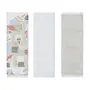 KIT TOALHA DE BOCA 25 CM X 25 CM COM 3 CRIAMUNDOS - CAMELO/MULTICOR - Foto 2