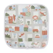 KIT TOALHA DE BOCA 25 CM X 25 CM COM 3 CRIAMUNDOS - CAMELO/MULTICOR - Foto 3
