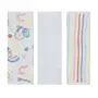 KIT TOALHA DE BOCA 25 CM X 25 CM COM 3 ARCA-ÍRIS - CORES CALEIDOCOLOR - Foto 2