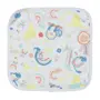 KIT TOALHA DE BOCA 25 CM X 25 CM COM 3 ARCA-ÍRIS - CORES CALEIDOCOLOR - Foto 3