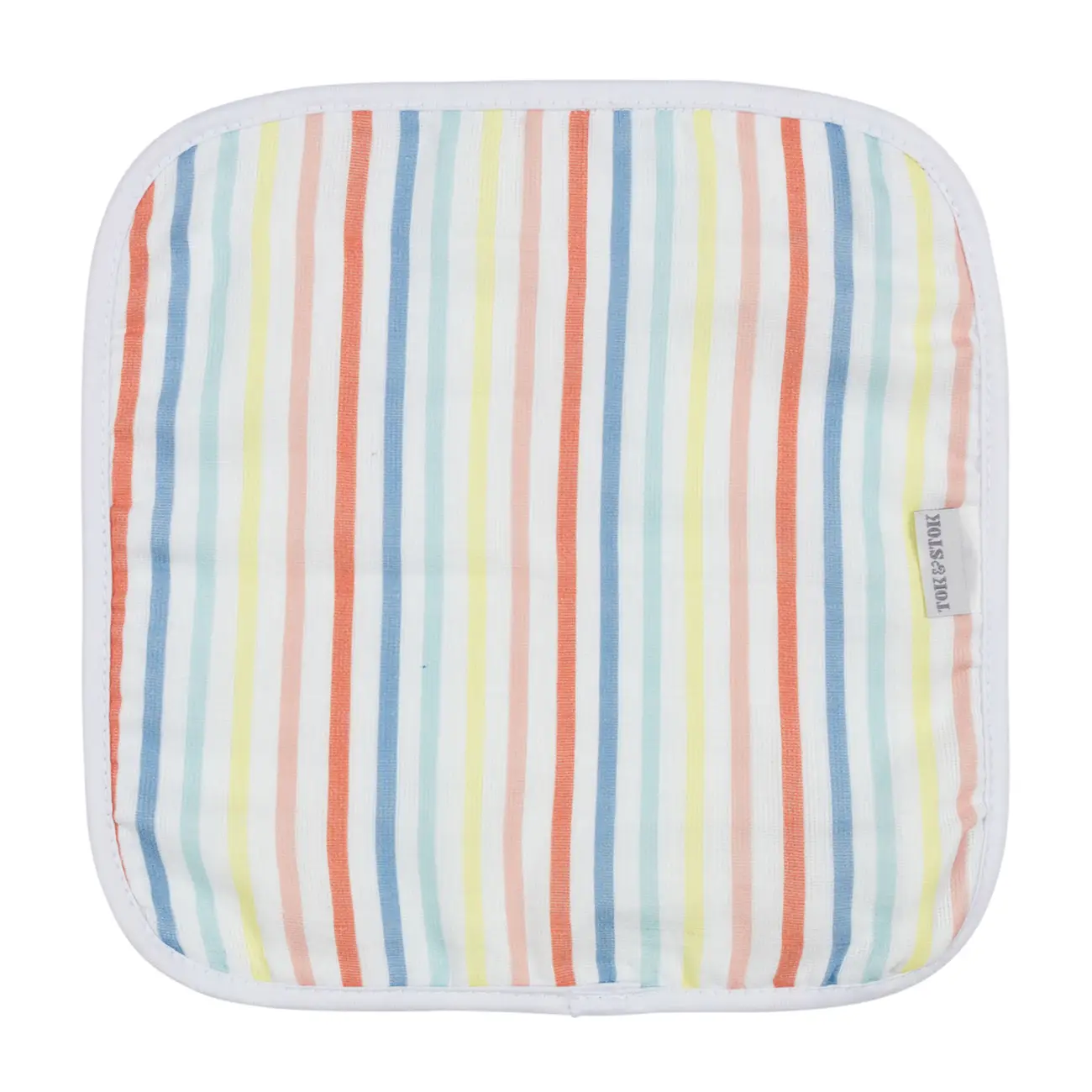 KIT TOALHA DE BOCA 25 CM X 25 CM COM 3 ARCA-ÍRIS - CORES CALEIDOCOLOR - Foto 5