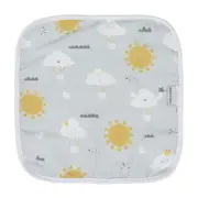 TOALHA DE BOCA 25 CM X 25 CM KIT COM 3 CIEL - CINZA/MULTICOR - Foto 3