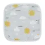 TOALHA DE BOCA 25 CM X 25 CM KIT COM 3 CIEL - CINZA/MULTICOR - Foto 3