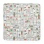 TOALHA FRALDA COM CAPUZ 80 CM X 80 CM CRIAMUNDOS - BRANCO/MULTICOR - Foto 6