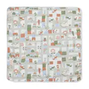 TOALHA FRALDA COM CAPUZ 80 CM X 80 CM CRIAMUNDOS - BRANCO/MULTICOR - Foto 6