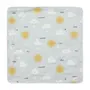 TOALHA FRALDA COM CAPUZ 80 CM X 80 CM CIEL - CINZA/MULTICOR - Foto 6