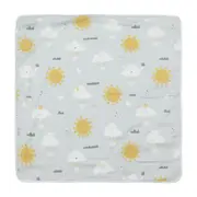TOALHA FRALDA COM CAPUZ 80 CM X 80 CM CIEL - CINZA/MULTICOR - Foto 6