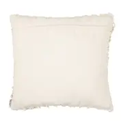 CAPA PARA ALMOFADA 50 CM X 50 CM TARRAFO - NATURAL/NATURAL - Foto 3