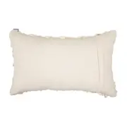 CAPA PARA ALMOFADA 30 CM X 50 CM TARRAFO - NATURAL/NATURAL - Foto 3