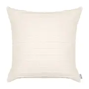 CAPA PARA ALMOFADA 45 CM X 45 CM KABIRA LEV - NATURAL/NATURAL - Foto 1