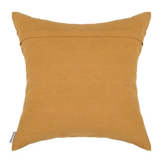 CAPA PARA ALMOFADA 45 CM X 45 CM KABIRA LEV - CANELA DO CEILÃO/CANELA DO CEILÃO - Foto 3
