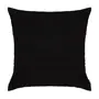 CAPA PARA ALMOFADA 45 CM X 45 CM KABIRA LEV - PRETO/PRETO - Foto 1