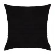 CAPA PARA ALMOFADA 45 CM X 45 CM KABIRA LEV - PRETO/PRETO - Foto 1