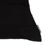 CAPA PARA ALMOFADA 45 CM X 45 CM KABIRA LEV - PRETO/PRETO - Foto 2