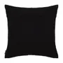 CAPA PARA ALMOFADA 45 CM X 45 CM KABIRA LEV - PRETO/PRETO - Foto 3