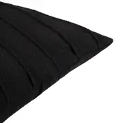 CAPA PARA ALMOFADA 45 CM X 45 CM KABIRA LEV - PRETO/PRETO - Foto 5