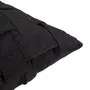 CAPA PARA ALMOFADA 30 CM X 50 CM KABIRA TRESS - PRETO/PRETO - Foto 5