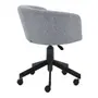 CADEIRA HOME OFFICE RALF - PRETO/CINZA - Foto 5