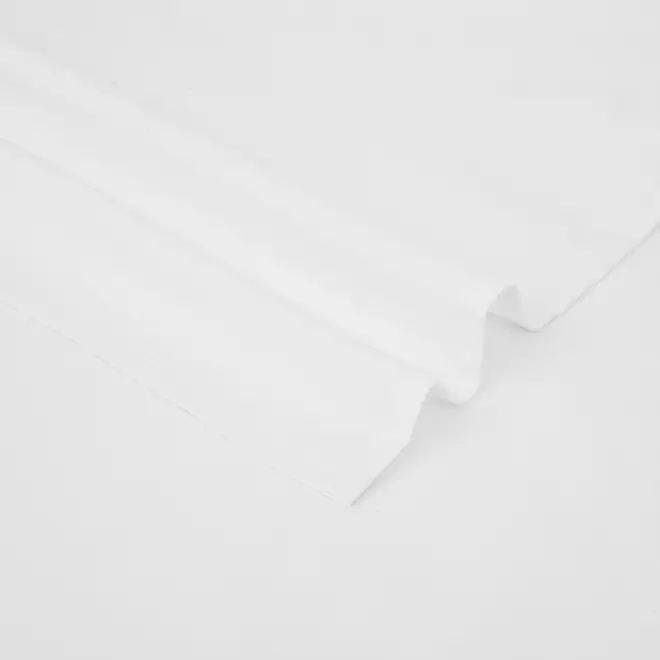 LENÇOL DE SOLTEIRO 1,60 M X 2,40 M VON CONCEPT - BRANCO - Foto 2