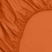 LENÇOL COM ELÁSTICO SOLTEIRO 90 CM X1,90 M X 30 CM VON CONCEPT - TERRACOTA - Foto 2