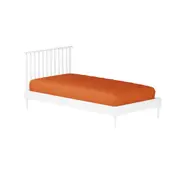 LENÇOL COM ELÁSTICO SOLTEIRO 90 CM X1,90 M X 30 CM VON CONCEPT - TERRACOTA - Foto 4