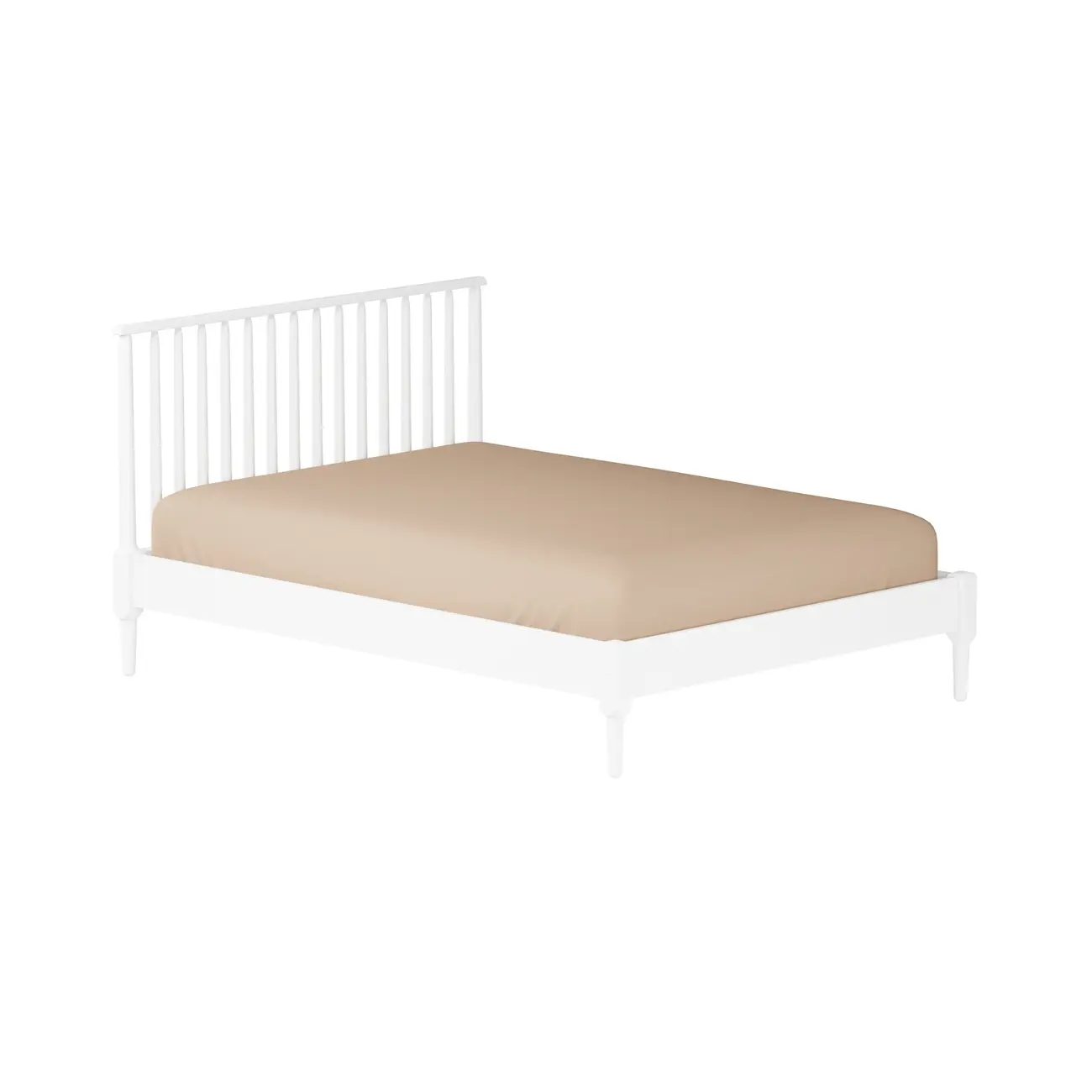 LENÇOL COM ELÁSTICO CASAL 1,40 M X 1, 90 M X 30 CM AFÁVEL - CAMELO - Foto 4