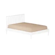 LENÇOL COM ELÁSTICO CASAL 1,40 M X 1, 90 M X 30 CM AFÁVEL - CAMELO - Foto 4