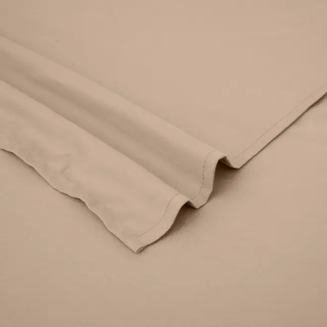LENÇOL QUEEN 2,40 M X 2,60 M AFÁVEL - CAMELO - Foto 2