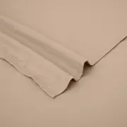 LENÇOL DE CASAL 2,20 M X 2,40 M AFÁVEL - CAMELO - Foto 2
