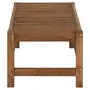 MESA DE CENTRO BANCO 80 CM X 43 CM PONTAL - TAMARINDO - Foto 3