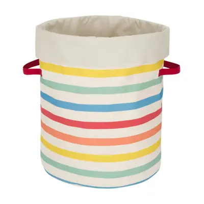 CESTO REDONDO ORGANIZADOR 45 CM X 37 CM X 37 CM ARCA-ÍRIS