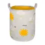 CESTO ORGANIZADOR 45 CM X 37 CM X 37 CM CIEL - CINZA/LIMONITA - Foto 1