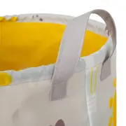 CESTO ORGANIZADOR 45 CM X 37 CM X 37 CM CIEL - CINZA/LIMONITA - Foto 5