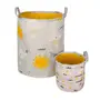 CESTO ORGANIZADOR 20 CM X 20 CM CIEL - BRANCO/LIMONITA - Foto 6
