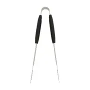 KIT UTENSÍLIOS PARA CHURRASCO 3 PEÇAS O CHURRASQUEIRO - INOX/PRETO - Foto 3