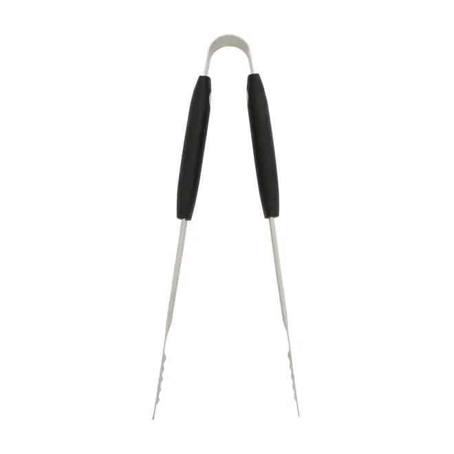 KIT UTENSÍLIOS PARA CHURRASCO 3 PEÇAS O CHURRASQUEIRO - INOX/PRETO - Foto 3