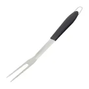 KIT UTENSÍLIOS PARA CHURRASCO 3 PEÇAS O CHURRASQUEIRO - INOX/PRETO - Foto 4