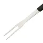 KIT UTENSÍLIOS PARA CHURRASCO 3 PEÇAS O CHURRASQUEIRO - INOX/PRETO - Foto 5