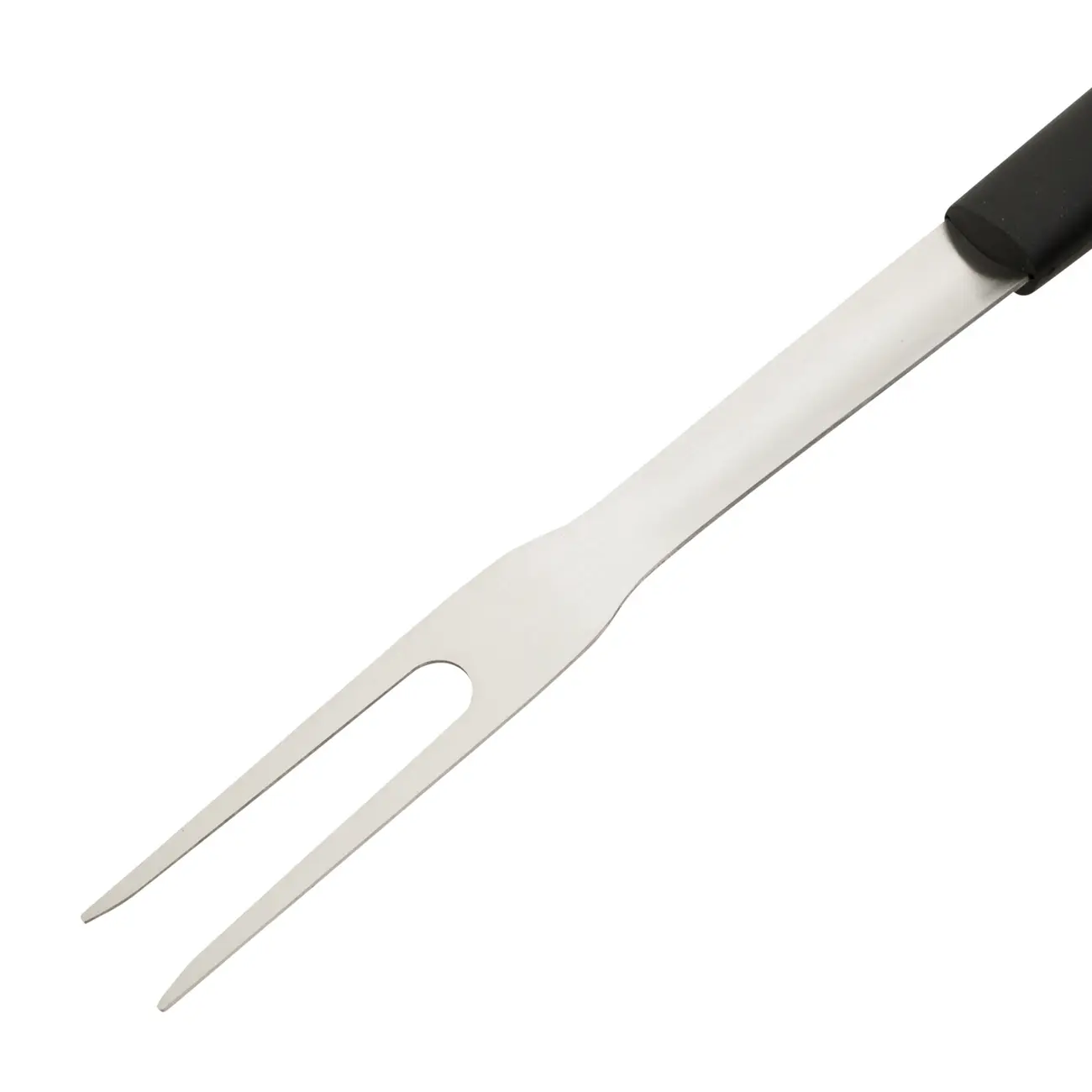 KIT UTENSÍLIOS PARA CHURRASCO 3 PEÇAS O CHURRASQUEIRO - INOX/PRETO - Foto 5