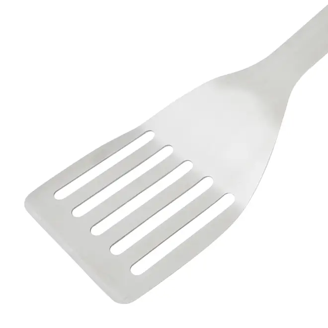 KIT UTENSÍLIOS PARA CHURRASCO 3 PEÇAS O CHURRASQUEIRO - INOX/PRETO - Foto 9