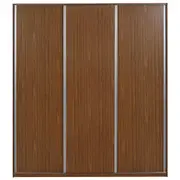 GUARDA-ROUPA DE CASAL 3 PORTAS DE CORRER - FREIJÓ - Foto 1
