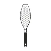 GRELHA PARA PEIXE 55 CM X 14 CM O CHURRASQUEIRO - PRETO - Foto 1