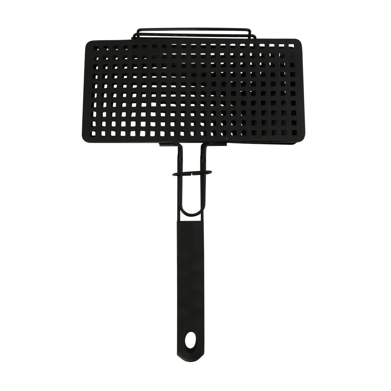 GRELHA RETANGULAR 40 CM X 28 CM O CHURRASQUEIRO - PRETO - Foto 1