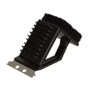 ESCOVA 3 FUNÇÕES 15 CM O CHURRASQUEIRO - PRETO/INOX - Foto 3